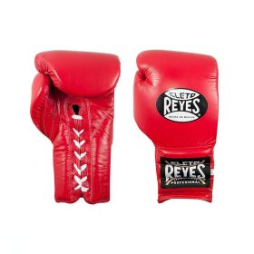 Cleto Reyes Lace Up Sparring Gloves - Red