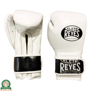 Cleto Reyes Velcro Sparring Gloves - White