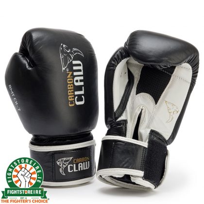 Carbon Claw AMT Leather Sparring Gloves - Black