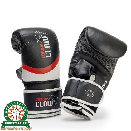 Carbon Claw Aero Punch Bag Mitts Red/Black