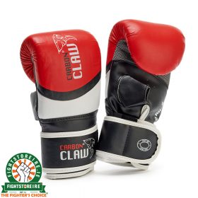 Carbon Claw Aero Punch Bag Mitts Black/Red