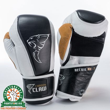 Carbon Claw Gym Pro Bag Gloves - White/Black