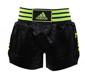 Adidas Thai Boxing Shorts - Black/Green