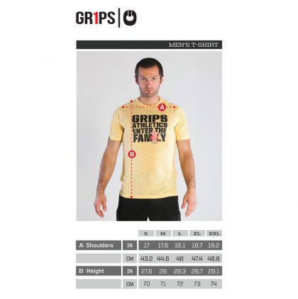 Grips Get Up T-Shirt - Black