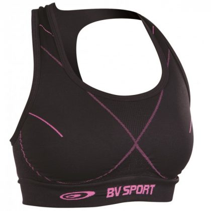 BV Sport Sports Bra - Black/Pink
