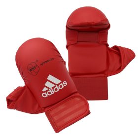 Adidas WKF Karate Mitts - Red