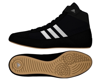 Adidas Havoc Core Black Wrestling Shoes 