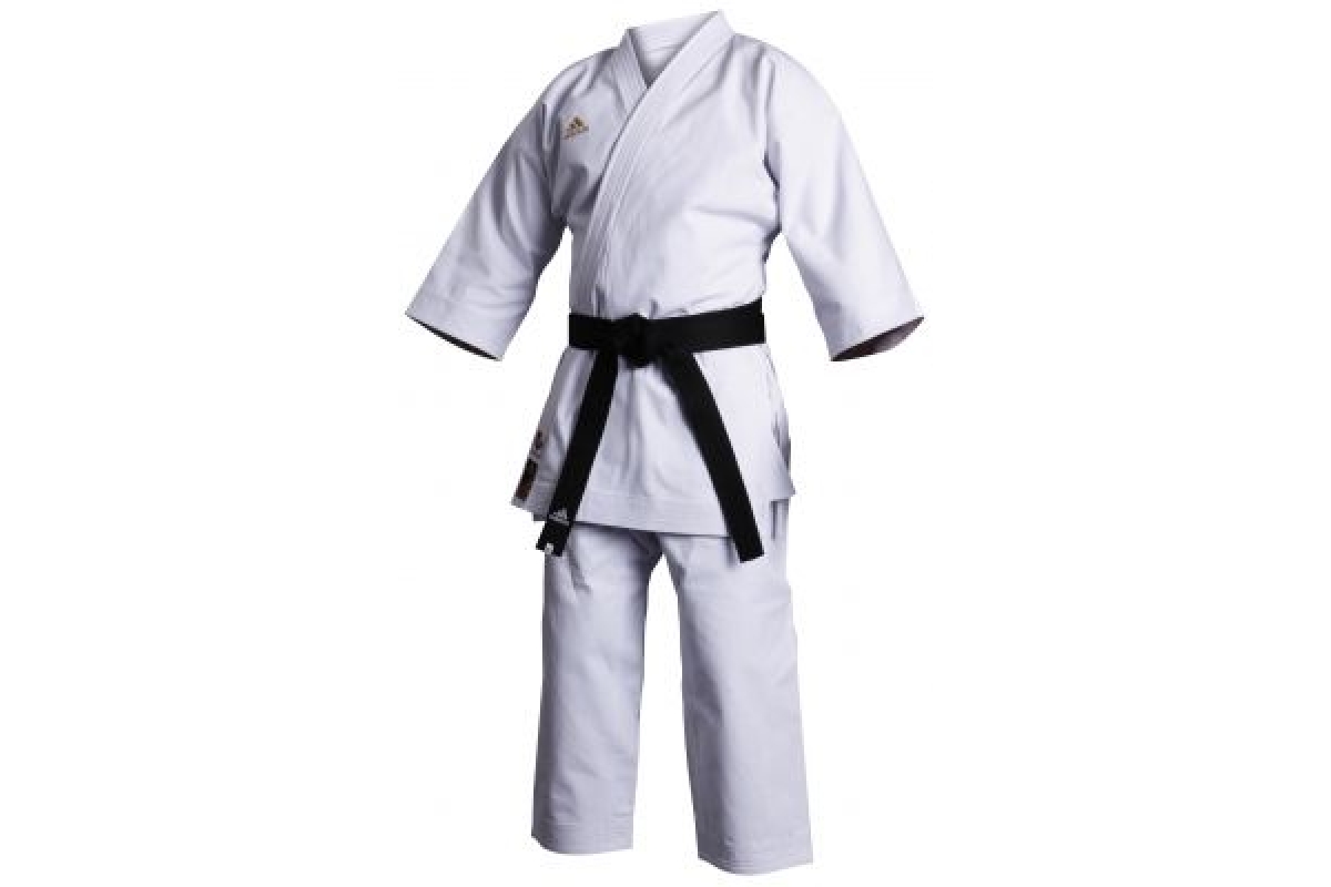 Adidas WKF Champion Karate Uniform - European Cut - 17oz Kata - Fight