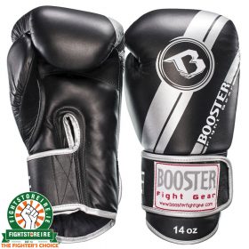 Booster V3 Muay Thai Gloves - Black/Silver