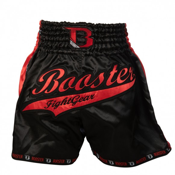 Booster PRO Muay Thai Shorts - Wine/Black | Fight Store IRELAND