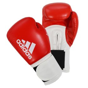 Adidas Hybrid 100 Boxing Gloves - Red/White