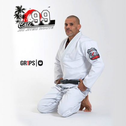 Grips Cali 99 BJJ Kimono - White