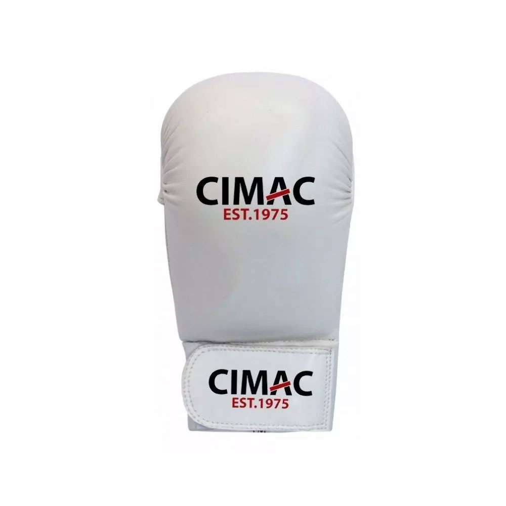 CIMAC Competition Karate Mitts - White