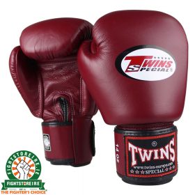 Twins BGVL 3 Thai Boxing Gloves - Wine Red