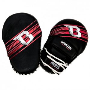 Booster PRO Range Curved Mitts - Black/Red