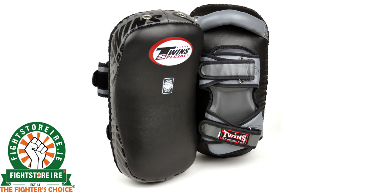 Valor Deluxe Curved Leather Muay Thai Pads Sold as a Pair 