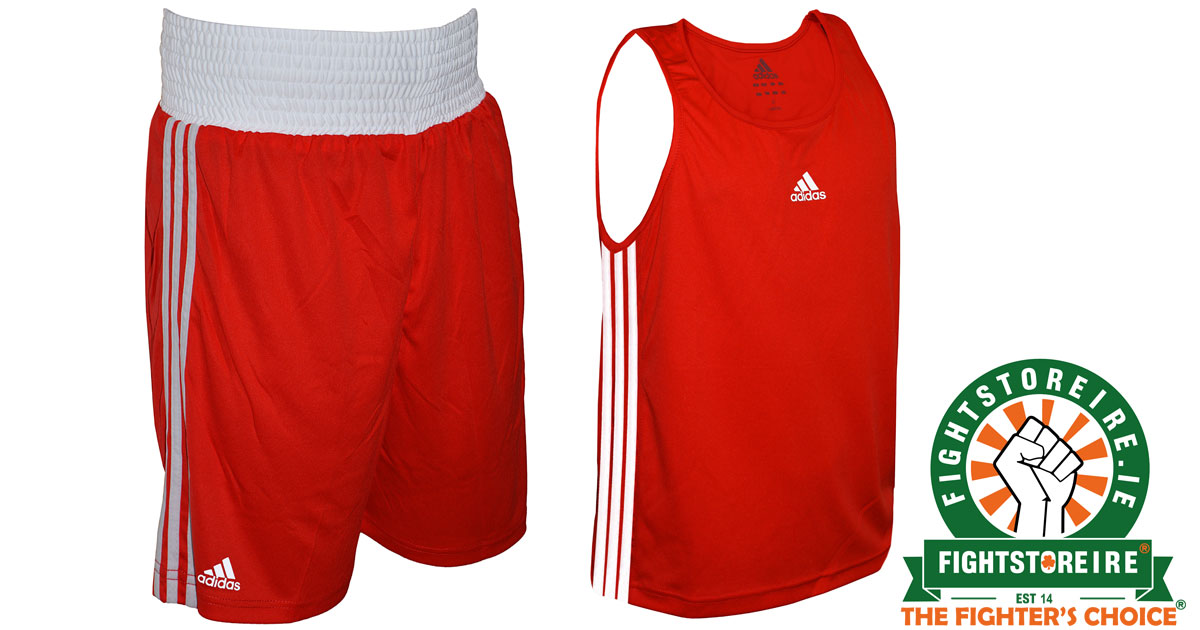 Adidas Base Punch Red Boxing Vest 