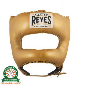 Cleto Reyes Traditional Pointed Nylon Bar Headguard Gold