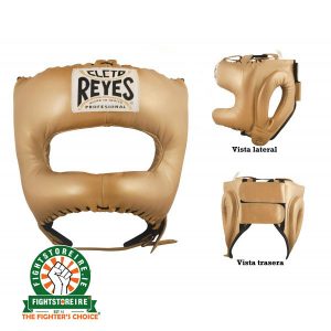 Cleto Reyes Traditional Pointed Nylon Bar Headguard Gold