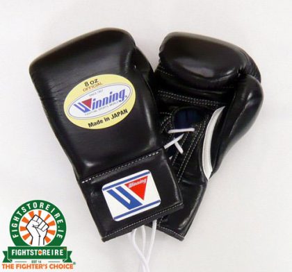 Winning 8oz Lace-Up Boxing Gloves - MS-200