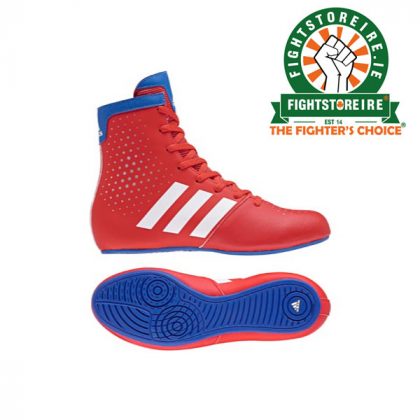 Adidas KO Legend 16.2 Kids Boxing Boots - Red/Blue