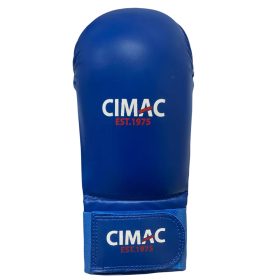 CIMAC Competition Karate Mitts Without Thumb - Blue