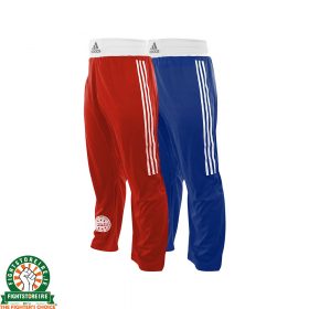 Adidas WAKO Kickboxing Trousers - Red and Blue