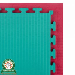 Reversible Tatami 40mm Jigsaw Mats - Red/Green