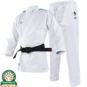 Adidas WKF Adi-light Kumite Karate Uniform - 4.5oz - Blue