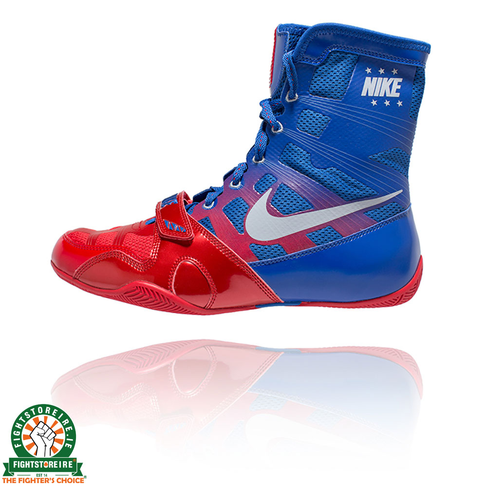 red nike boxing boots