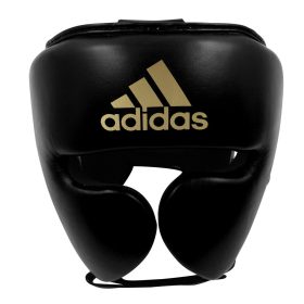 Adidas adiStar Pro Head Guard - Black/Gold | Fightstore IRELAND
