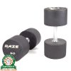 RAZE Premium Rubber Dumbbells (Sold Individually) - 50kg