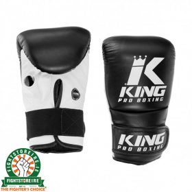 King Pro Boxing Bag Mitts - Black
