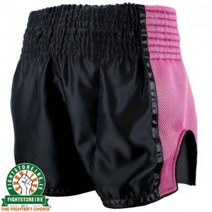Super Pro Brave Thai Boxing Short - Black/Pink