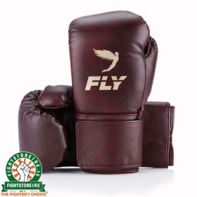 Fly Superloop Training Boxing Gloves - Oxblood