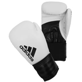 Adidas Hybrid 100 White Boxing Gloves