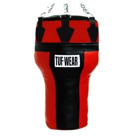 TUF Wear Leather Angle Bag - Black/Red