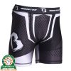 Booster B Force Compression Shorts - Black/White