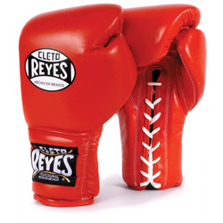 Cleto Reyes Lace Up Sparring Gloves - Red photo review
