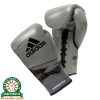 Adidas adiSpeed Limited Edition Lace Boxing Gloves - Grey