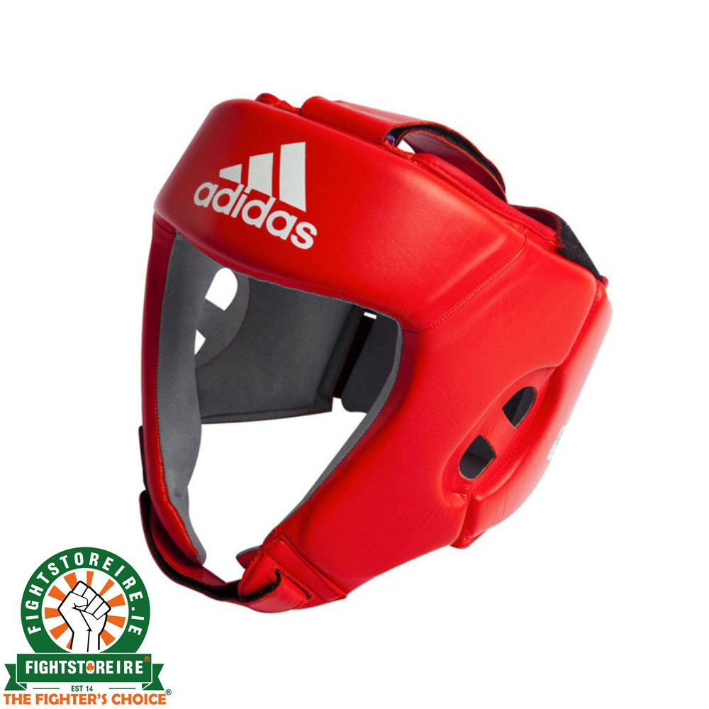 Sting AIBA Boxing Red Headguard Official GB & England Boxing Approved 