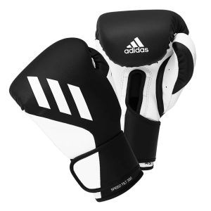 Adidas Speed Tilt 350 Boxing Gloves - Black/White