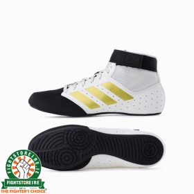 Adidas Mat Hog 2 Wrestling Boots - White