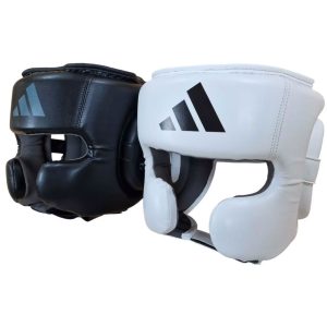 Adidas Speed Head Guard Black and White