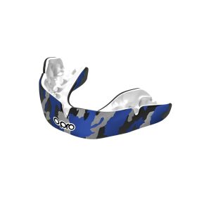 OPRO Instant Custom-Fit Mouthguard Blue Camo