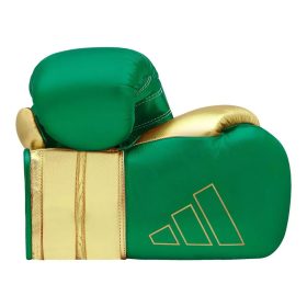 Adidas Hybrid 500 Boxing Gloves Green/Gold