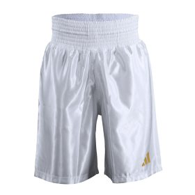 Adidas Satin Boxing Shorts White